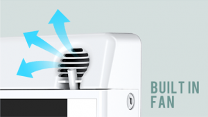 Nebulizador Mediano NEBU200 3 Nebulizador ambiarom mediano N200 con ventilador